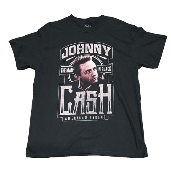 Johnny Cash Other - JOHNNY Cash The Man in Black Men’s Tee (Sz L)